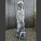 Alaska Marmor Monolith schwarz-weiß119cm