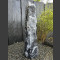 Alaska Marmor Monolith schwarz-weiß119cm