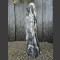 Alaska Marmor Monolith schwarz-weiß118cm