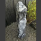 Alaska Marmor Monolith schwarz-weiß118cm