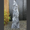 Alaska Marmor Monolith schwarz-weiß114cm