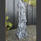 Alaska Marmor Monolith schwarz-weiß114cm
