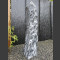 Alaska Marmor Monolith schwarz-weiß 92cm