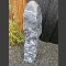 Alaska Marmor Monolith schwarz-weiß 92cm