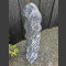 Alaska Marmor Monolith schwarz-weiß 92cm
