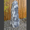 Alaska Marmor Monolith schwarz-weiß 88cm