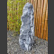 Alaska Marmor Monolith schwarz-weiß 88cm