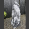 Alaska Marmor Monolith schwarz-weiß 73cm