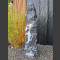 Alaska Marmor Monolith schwarz-weiß 121cm