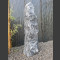 Alaska Marmor Monolith schwarz-weiß 119cm