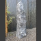 Alaska Marmor Monolith schwarz-weiß 119cm