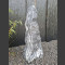Alaska Marmor Monolith schwarz-weiß 95cm