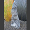 Alaska Marmor Monolith schwarz-weiß 95cm