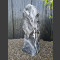 Alaska Marmor Monolith schwarz-weiß 92cm
