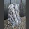 Alaska Marmor Monolith schwarz-weiß 58cm