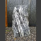 Alaska Marmor Monolith schwarz-weiß 58cm