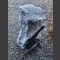 Alaska Marmor Monolith schwarz-weiß 73cm