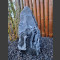 Alaska Marmor Monolith schwarz-weiß 64cm