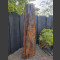 Monolith grau-brauner Schiefer 225cm hoch