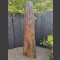 Monolith grau-brauner Schiefer 225cm hoch