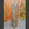 Monolith grau-brauner Schiefer 105cm hoch