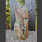 Monolith grau-brauner Schiefer 79cm hoch