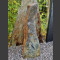 Monolith grau-brauner Schiefer 90cm hoch