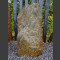 Monolith grau-brauner Schiefer 80cm hoch