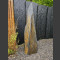 Monolith grau-brauner Schiefer 175cm hoch