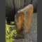 Monolith grau-brauner Schiefer 98cm hoch