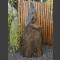 Monolith grau-brauner Schiefer 161cm hoch