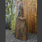 Monolith grau-brauner Schiefer 161cm hoch