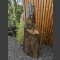 Monolith grau-brauner Schiefer 161cm hoch