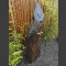 Monolith grau-brauner Schiefer 161cm hoch