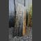 Monolith grau-brauner Schiefer 99cm hoch