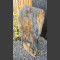 Monolith grau-brauner Schiefer 97cm hoch