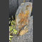 Monolith grau-brauner Schiefer 97cm hoch