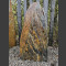Monolith grau-brauner Schiefer 87cm hoch