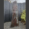 Monolith grau-brauner Schiefer 163cm hoch