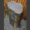 Monolith grau-brauner Schiefer 99cm hoch