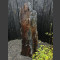 Monolith grau-brauner Schiefer 163cm hoch
