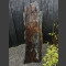 Monolith grau-brauner Schiefer 163cm hoch