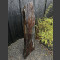 Monolith grau-brauner Schiefer 163cm hoch