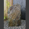Monolith grau-brauner Schiefer 71cm hoch