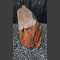 Schiefer Monolith schwarz-bunt 51cm hoch