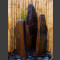 3 Quellstein Säulen grau-brauner Schiefer 150cm1