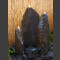Triolithen Quellsteine grau-schwarzer Schiefer 95cm