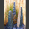 3 Monolithen Quellsteine grüner Dolomit 150cm2