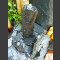 Triolithen Quellsteine grau-brauner Schiefer 75cm4