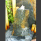 Schiefer Monolith Quellstein  graubraun 75cm2